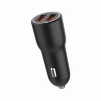 Miniatura 7 de CARGADOR RAPIDO PARA COCHE GEMBIRD CON 2 PUERTOS USB, QC3.0, 36 W, NEGRO
