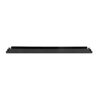 Miniatura 3 de PANEL CIEGO LANBERG 1U 19" EN PLASTICO RETARDANTE AL FUEGO NEGRO