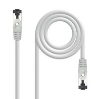 Miniatura 2 de Nanocable Cable red Cat. 8.1 2GHZ SSTP Gris 1m