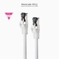 Miniatura 3 de Nanocable Cable red Cat. 8.1 2GHZ SSTP Blanco 2m