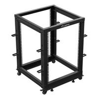 Miniatura 6 de ARMARIO LANBERG ABIERTO RACK 19" 15U 600X600 AJUSTABLE HASTA 1100 NEGRO