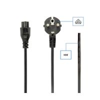 Miniatura 4 de Gembird Cable Alimentación 3pin C5 Schuko VDE 3 Mt