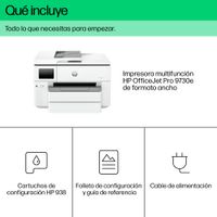 Miniatura 8 de HP OfficeJet Pro Multifunción A3Wifi Thermal Inkjet Dúplex Impresora multifunción HP OfficeJet Pro 9730e de formato ancho, Color, Impresora para Ofici