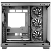 Miniatura 13 de CAJA ATX MARS GAMING MC-REVPRO PANTALLA LCD 4.3" CRISTAL TEMPLADO 4X VENTILADORES ARGB BLACK
