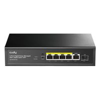 Miniatura 2 de CUDY 5-Port Gigabit PoE+ Switch with 1 SFP Port 120W