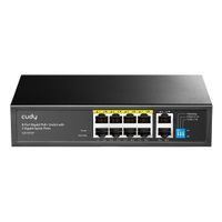 Miniatura 2 de Cudy GS1010P Switch Gigabit PoE+ de 8 Puertos con 2 Puertos de Enlace Ascendente Gigabit