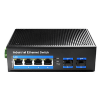 Miniatura 1 de SWITCH CUDY 4-PORT GIGABIT INDUSTRIAL POE WITH 2 GIGABIT SFP PORT