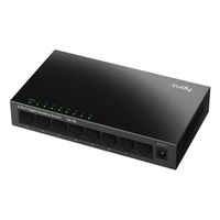 Miniatura 2 de SWITCH 8 PUERTOS 10/100/1000 CUDY GS108 NEGRO