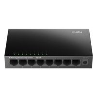 Miniatura 3 de SWITCH 8 PUERTOS 10/100/1000 CUDY GS108 NEGRO