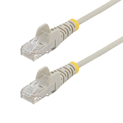 Cable Ethernet CAT6 Delgado de 5m Gris - Snagless - LSZH