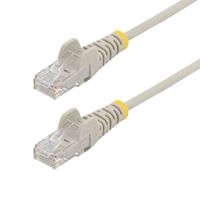 Miniatura 2 de Cable Ethernet CAT6 Delgado de 5m Gris - Snagless - LSZH
