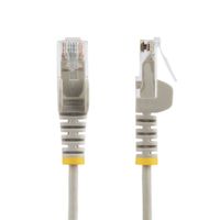 Miniatura 3 de Cable Ethernet CAT6 Delgado de 5m Gris - Snagless - LSZH