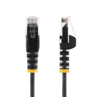 Miniatura 3 de Cable Ethernet CAT6 Delgado de 7m Negro - Snagless - LSZH