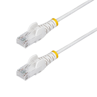 Miniatura 1 de Cable Ethernet CAT6 Delgado de 5m Blanco - Snagless - LSZH