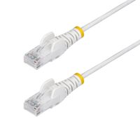 Miniatura 2 de Cable Ethernet CAT6 Delgado de 5m Blanco - Snagless - LSZH