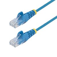 Miniatura 2 de Cable Ethernet CAT6 Delgado de 7m Azul - Snagless - LSZH