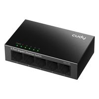 Miniatura 3 de SWITCH 5 PUERTOS 10/100/1000 CUDY GS105 NEGRO