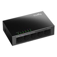 Miniatura 4 de SWITCH 5 PUERTOS 10/100/1000 CUDY GS105 NEGRO