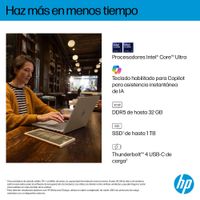 Miniatura 7 de PORTATIL HP OMNIBOOK 7 14-fr0011ns U5-225U 16GB 1TB SSD 14"OLED W11H