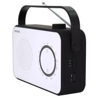 Miniatura 3 de RADIO VINTAGE CON ALTAVOZ AIWA R-190BW AM/FM ALTAVOZ 4" Y JACK 3.5mm DISE??O SOFT TOUCH STYLISH COLOR