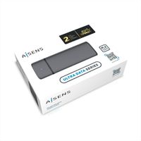 Miniatura 7 de AISENS Caja Externa M.2 (NGFF) ASM2-002G SATA/NVME a USB3.1/USB3.2 GEN2, Gris