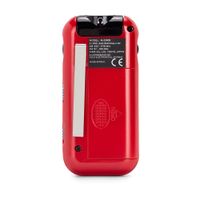 Miniatura 6 de RADIO ANALOGICA MINI AIWA R-22RD AM/FM HYPERBASS COLOR ROJO
