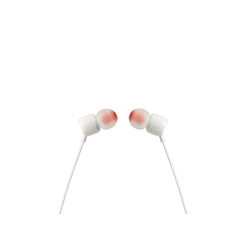 AURICULARES DE BOTON JBL TUNE 110 WHITE E