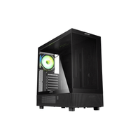 Miniatura 1 de Caja ABYSM  Caja ATX Danube SAVA H400 Negro RGB Negro, Blanco