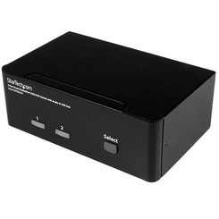 SWITCH 2 PUERTOS CONMUTADOR KVM 2 DISPLAYPORT 4K 60HZ IN STARTECH