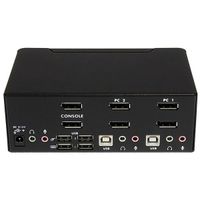 Miniatura 4 de SWITCH 2 PUERTOS CONMUTADOR KVM 2 DISPLAYPORT 4K 60HZ IN STARTECH