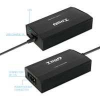 Miniatura 4 de CARGADOR AUTOMATICO TOOQ 100W 1USB 12PUNTAS