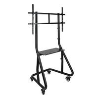 Miniatura 1 de Tooq FS20200M-B Soporte Suelo Ruedas/Bases 60-105