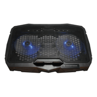 Miniatura 1 de BASE REFRIGERACION PARA PORTATILES CONCEPTRONIC 2 VENTILADORES 125MM HASTA 15,6"