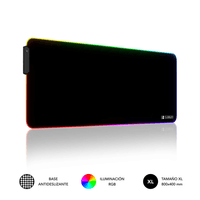 Miniatura 1 de ALFOMBRILLA GAMING SUBBLIM PREMIUM LED RGB