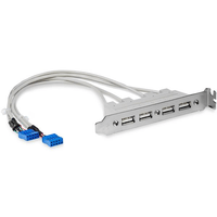 Miniatura 1 de BRACKET 4 PUERTOS USB 2.0 A 2X