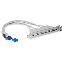 Miniatura 2 de BRACKET 4 PUERTOS USB 2.0 A 2X