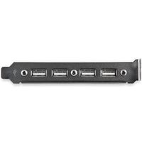 Miniatura 3 de BRACKET 4 PUERTOS USB 2.0 A 2X