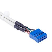 Miniatura 4 de BRACKET 4 PUERTOS USB 2.0 A 2X