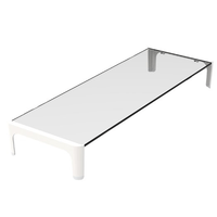 Miniatura 1 de SOPORTE ELEVADOR DE MESA MONITORES HASTA 20KG COLOR BLANCO