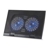 Miniatura 1 de BASE REFRIGERACION PORTATIL CONCEPTRONIC 2 VENTILADORES