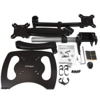 Miniatura 8 de Single-Monitor Arm with Laptop Stand