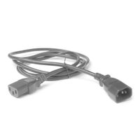 Miniatura 2 de OUTPUT CABLE IEC C14 / C13 1.8 M 10  A