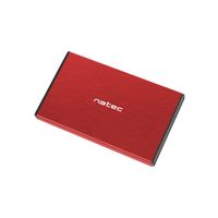 Miniatura 4 de CAJA EXTERNA NATEC RHINO GO DISCO DURO 2,5" USB 3.0 SATA ROJA