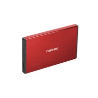 Miniatura 5 de CAJA EXTERNA NATEC RHINO GO DISCO DURO 2,5" USB 3.0 SATA ROJA