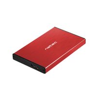 Miniatura 8 de CAJA EXTERNA NATEC RHINO GO DISCO DURO 2,5" USB 3.0 SATA ROJA