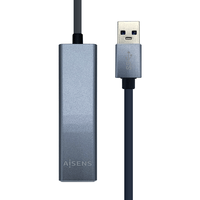 Miniatura 1 de Aisens Conversor Usb 3.0 A Ethernet Gigabit 10/100/1000 Mbps + Hub 3Xu