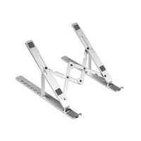 Miniatura 1 de BASE REFRIGERACION ERGONOMICA DE ALUMINIO PLEGABLE PARA PORTATILES CONCEPTRONIC