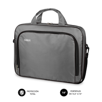 Miniatura 1 de MALETIN PORTATIL SUBBLIM 13,3´´ - 14´´ GREY