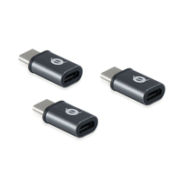 Miniatura 1 de ADAPTADOR USB-C 3.1 MACHO A  MICRO USB HEMBRA  OTG PACK 3 UDS