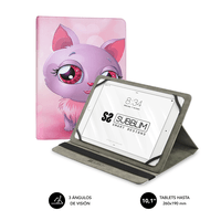 Miniatura 1 de FUNDA TABLET 10,1´´ SUBBLIM TRENDY CASE CAT